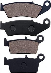 img 3 attached to Cyleto Brake Pads Set For Suzuki DR-Z 400, DRZ400, And DR-Z400SM 2000-2009 & 2005-2009 Front And Rear