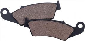 img 1 attached to Cyleto Brake Pads Set For Suzuki DR-Z 400, DRZ400, And DR-Z400SM 2000-2009 & 2005-2009 Front And Rear