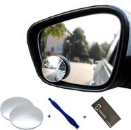 🚗 dokiko 2" round hd real glass blind spot car mirror - pack of 2, ideal for car, truck, suv - automotive exterior accessories convex mirrors логотип