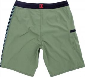 img 2 attached to Maui Rippers Men'S 21-Inch Board Shorts With 4-Way Stretch And Spacious Pockets For Swimming And Surfing