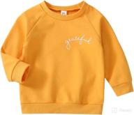 👶 cute and cozy: infant toddler baby girls boys mamas girl pullover sweatshirt top for fall outfits logo