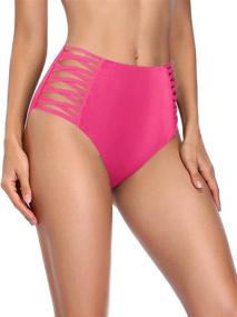 img 2 attached to 👙 Holipick Strappy Waisted Swimsuit: Stylish Bottoms for Women's Clothing at Swimsuits & Cover Ups