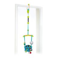 bright starts bounce 'n spring deluxe door jumper for baby with adjustable strap, 6 months and up, max weight 26 lb logo