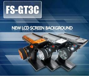 img 3 attached to Flysky FS GT3C FS-GT3C 2.4G 3CH Контроллер пистолета-передатчика Приемник TX Аккумулятор USB-кабель для RC Car Boat (оранжевый)