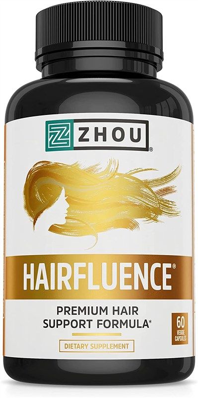 hairfluence 더 강하고 더 건강하게 과학적으로 공식화 로고