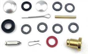 img 3 attached to WINGOGO Carb Rebuild Kit 439071 With Float Replaces Johnson Evinrude OMC/BRP Outboard 3 4 5 5.5 6 7.5 10 15 18 HP 383052 382045 382046 382047 382049 Carburetor