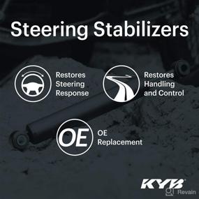 img 1 attached to Enhance Steering Stability with KYB SS10309 Steering Stabilizer