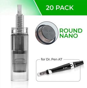 img 3 attached to Get Your Skin Looking Its Best With Dr. Pen Ultima A7 Replacement Cartridges - 20 Pack (0.25Mm Round Nano Bayonet Slot)
