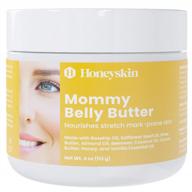 pregnancy stretch mark cream with cocoa butter and shea butter - hydrating belly butter for skin tightening and cellulite reduction logo