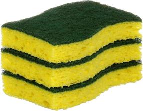 img 3 attached to 🧽 Scotch-Brite Heavy Duty Scrub Sponge, 3-Pack - Ultimate Cleaning & Scrubbing Power at Your Fingertips