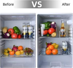 img 2 attached to Refrigerator Organizer Storage Handles Plastic