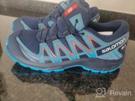 img 1 attached to Salomon XA PRO CSWP Gargoyle Boys' Outdoor Shoes review by Daniel Ortiz