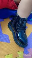 img 1 attached to 👦 Daclay Kids Boots - Candy-Colored Waterproof and Velvet Boots for Boys and Girls review by Adam Vang