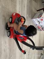 img 1 attached to 3-In-1 ChromeWheels Push Car For Toddlers W/ Guardrail, Handle & Horn, Music - Blue review by Jaie Bobin