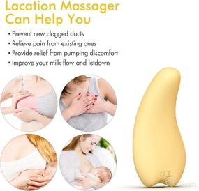 img 3 attached to Massager Warming Lactation Compress Breastfeeding