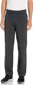 img 4 attached to Versatile Men'S Active Series Comfort Pants With Straight Fit By Haggar