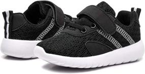 img 4 attached to DADAWEN Lightweight Breathable Sneakers Athletic Boys' Shoes ~ Sneakers