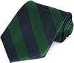sharp and sophisticated: tiemart's striped tie for men logo