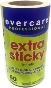 img 3 attached to 60-Layer Extra Sticky Lint Remover Refill Rolls - 12 Pack (No Handle) | Evercare