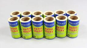 img 1 attached to 60-Layer Extra Sticky Lint Remover Refill Rolls - 12 Pack (No Handle) | Evercare