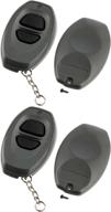 convenient toyota rs3000 shell case key fob remote, grey (set of 2) логотип