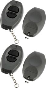 img 2 attached to Convenient Toyota RS3000 Shell Case Key Fob Remote, Grey (Set of 2)