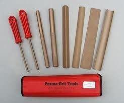 img 1 attached to Perma Grit Coarse Tools 8Pc Set