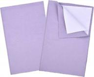 sevenwell large jewelry cleaning cloth set - perfect for gold, silver, diamonds and more! логотип