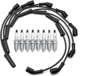 img 3 attached to 🔌 Set of 16 41-114 Spark Plugs &amp; 758EE Wires for 2014-2021 Escalade Tahoe Camaro Corvette Express Silverado 1500 2500 3500 Suburban Yukon XL Sierra Savana with 4.3L 5.3L 6.2L 6.6L Engines