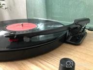 img 2 attached to 🎶 Discover the Enchanting Melodies on Lenco LS-50 Vinyl Player in Light Wood Finish review by Anand ᠌