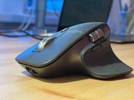 img 2 attached to 🖱️ Logitech MX Master Wireless Mouse: High-Precision Sensor, Easy-Switch up to 3 devices, Meteorite Black review by Hoo Chong ᠌