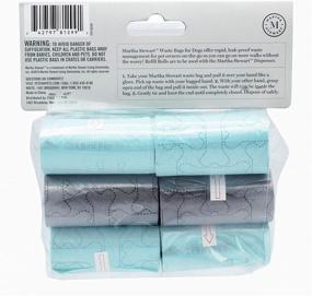 img 3 attached to 🐾 Martha Stewart for Pets Unscented Waste Bags for All Dogs: Tear-Resistant Rolls for Convenient Dog Walking and Everyday Use