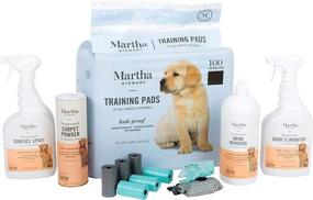 img 1 attached to 🐾 Martha Stewart for Pets Unscented Waste Bags for All Dogs: Tear-Resistant Rolls for Convenient Dog Walking and Everyday Use