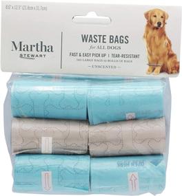 img 4 attached to 🐾 Martha Stewart for Pets Unscented Waste Bags for All Dogs: Tear-Resistant Rolls for Convenient Dog Walking and Everyday Use