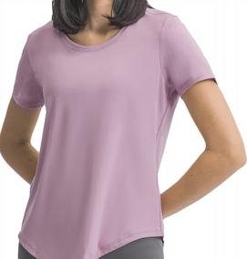 img 2 attached to Stay Cool And Comfortable: Lemedy Women'S Breathable Short Sleeve Workout Top