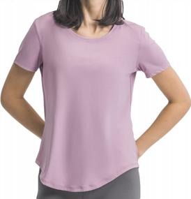 img 3 attached to Stay Cool And Comfortable: Lemedy Women'S Breathable Short Sleeve Workout Top