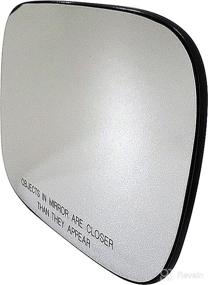 img 4 attached to 🔍 Dorman 56823 Passenger Side Door Mirror Glass for Volvo: Compatible with Select Models