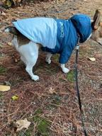 img 1 attached to M Blue Cozy Warm Hoodie Pet Clothes: Stylish Cotton Puppy Winter Coat With Hooded For Small Dogs Walking, Hiking & Travel In Cold Weather review by Doug Bundy