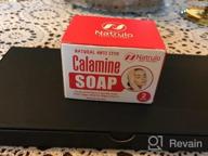 img 1 attached to Calamine Itch Relief Soap Bar - Natural Cleansing Skincare For Bug Bites, Eczema, Poison Ivy, Chicken Pox - Instant Anti-Itch Defense For Itchy Skin From Insects Or Mosquitoes review by Wayne Laguna