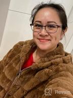 img 1 attached to Warm And Stylish Women'S Faux Fur Coat With Shearling review by Mike Kimball