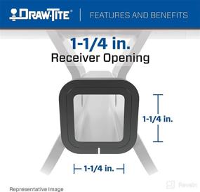 img 3 attached to Draw Tite Trailer Receiver Compatible Chevrolet