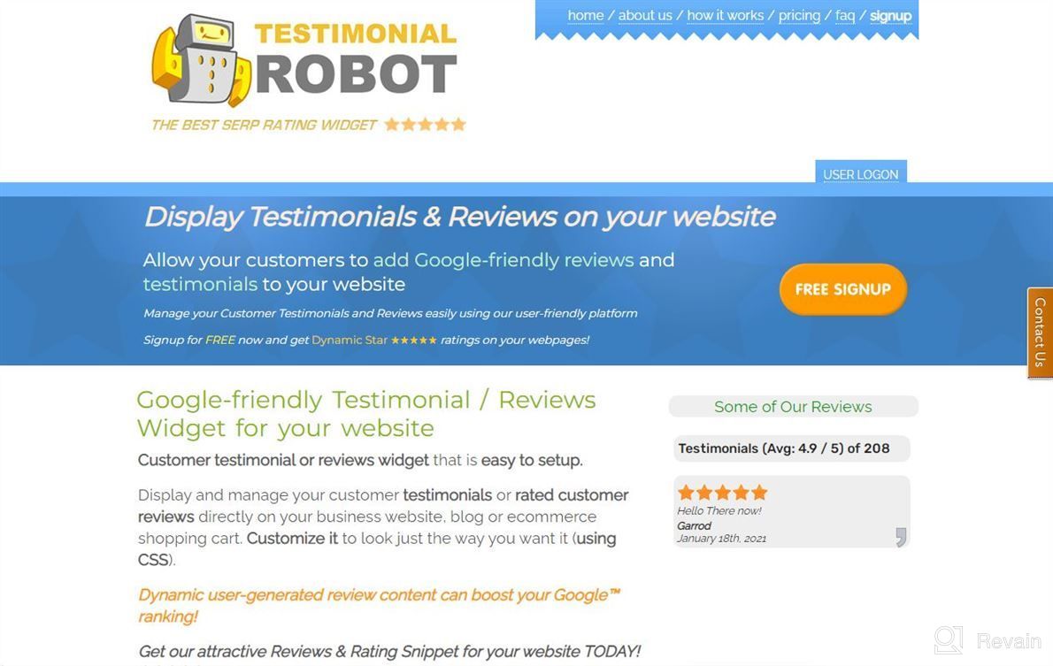 img 1 attached to Testimonial Robot review by Brian Douglas