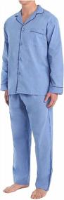 img 1 attached to 👔 Hanes Men's Medium Broadcloth Pajama