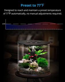 img 1 attached to 🔥 NICREW Mini Aquarium Betta Heater: Efficient Submersible Fish Tank Heater for Small Tropical Aquariums - 15/25/35W