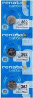 🔋 premium renata watch batteries - pack of 3 for long-lasting performance logo