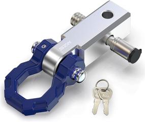 img 4 attached to MZS Shackle Hitch Lock Blue