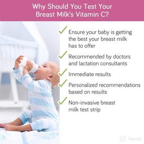 img 2 attached to 🍼 Optimized Breastmilk Analysis Kit: Vitamin C Test, Nutritional Diagnosis, Tailored Tips for Breastfeeding Moms, Quick & Reliable Results, 5 Vitamin C Tests + 2 Complimentary Expiration Tests