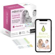 🍼 optimized breastmilk analysis kit: vitamin c test, nutritional diagnosis, tailored tips for breastfeeding moms, quick & reliable results, 5 vitamin c tests + 2 complimentary expiration tests логотип