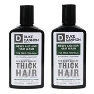 🚢 duke cannon anchor shampoo conditioner hair care duo: premium shampoo & conditioner combo logo