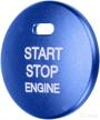 thor ind engine button sticker cover blue logo
